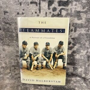 The Teammates David Halberstam Baseball Red Sox Ted Williams 1st Ed Boston